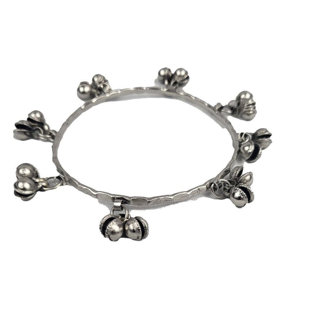 Sterling Silver Vintage Bangle Bracelet - Picture 3 of 3